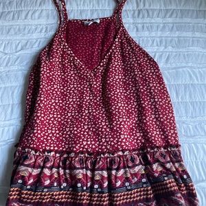 Juniors cropped tank top